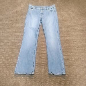 Vintage Old Navy "The Dreamer" Bootcut Flare Jeans Women's Size 12 Western Boho